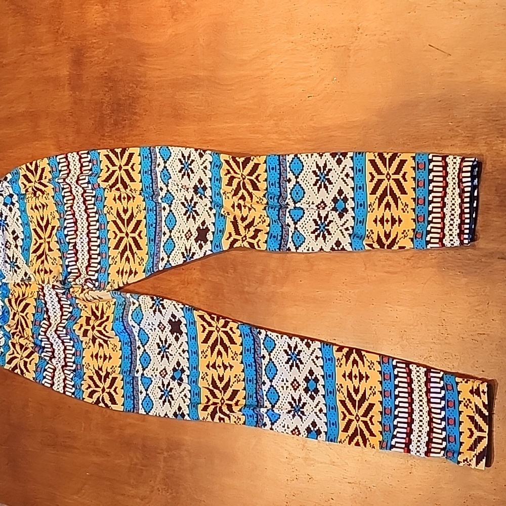 Cotton Printed Leggings